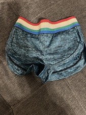 Vintage Retro 1970s Look Workout Dance Cheer Shorts Girls Large To XL