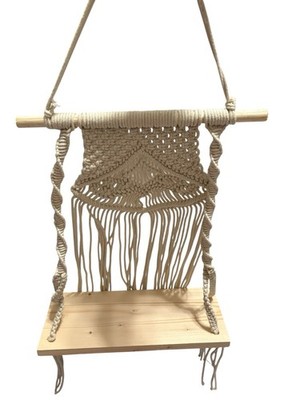 Macrame Wall Hanging Shelf