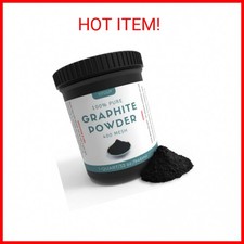 1 Quart Ultra-Fine Pure Graphite Powder - Premium Dry Powdered Graphite for Lock