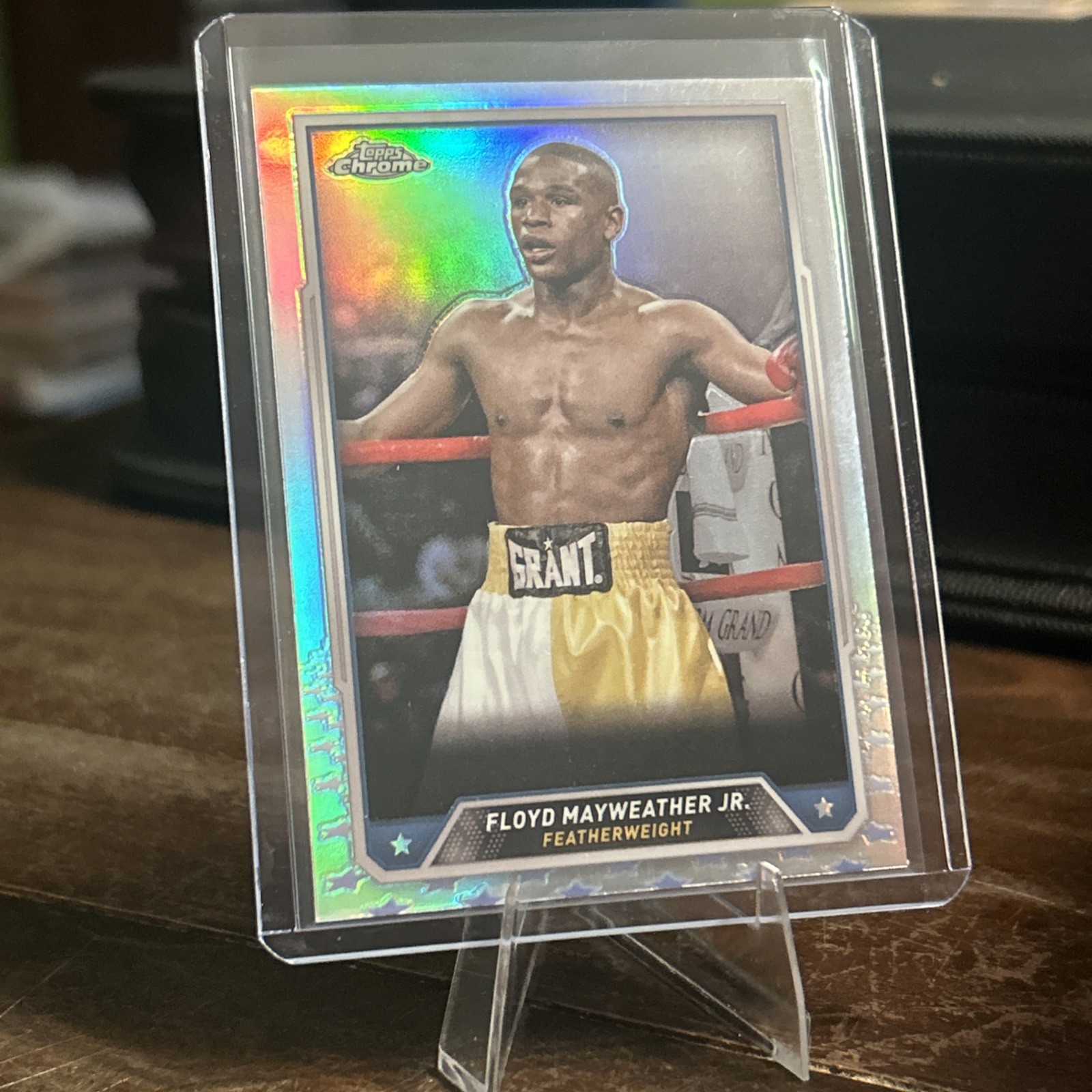 2024 Topps Chrome - Floyd Mayweather Jr. #33 Refractor NM+ Pack Fresh Free Ship