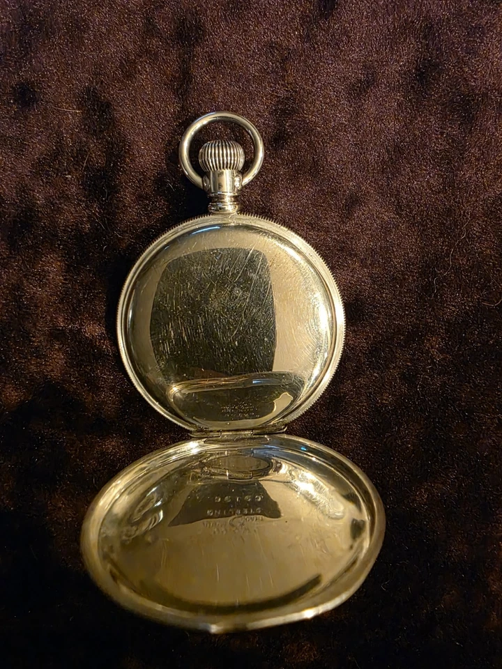 American Waltham часы Co. класса No Карманные часы 22 из чистого серебра 16s 11j США - Изображение 4 из 4