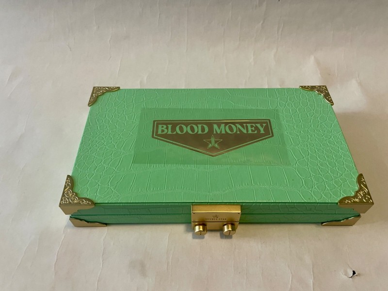 Jeffree Star Cosmetics BLOOD MONEY EYESHADOW PALETTE New Rare 18 Colors JS