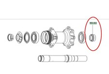 FULCRUM  Fulcrum Controdado mozzo posteriore racing 3 destro RR3-003