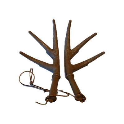 Deer Call 6 Point Rattling Antler Set Battle Rattles
