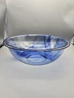 PYREX 4 QT Blue Lagoon Swirl Glass Mixing Bowl