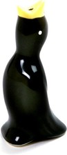 Norpro Ceramic Pie Bird, 4in/10cm tall, Black