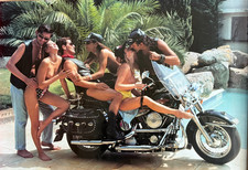 Poster vintage Chris Nikolson prise au Cap d'Agde 1991 Brescoudos  99 x 68 cm