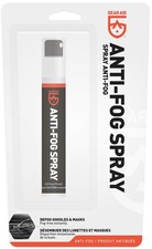 Gear Aid Anti-Fog Spray, Clear, 0.5oz Defog Goggles Masks Fog-Free Instantly