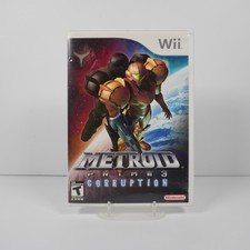 Metroid Prime 3: Corruption (Nintendo Wii, 2007) No Manual