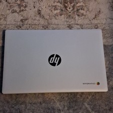 HP Chromebook Laptop Silver Intel Processor Chrome OS Integrated Graphics