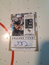 2020 Contenders Draft Picks College Ticket GABRIEL DAVIS Rookie Autograph RC