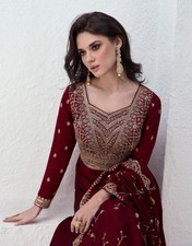 bridal Pakistani Wedding Indian Party Dress Designer Salwar Kameez Women Suit