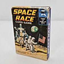 Vintage Space Race Card Game Ed-U-Cards 1969 W/ Instructions Complete