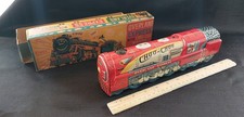 Vintage Overland Express Tin Train Box
