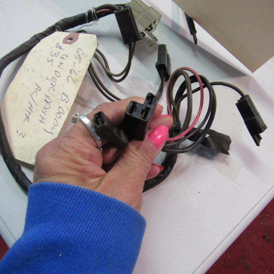 1965 1966 1967 pontiac grand prix catalina 2+2 air conditioning wiring harness - Изображение 3 из 4