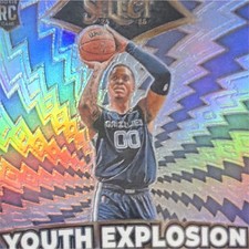 Panini Select 2024-25 Youth Explosion Rookie Autograph Armando Bacot Grizzlies