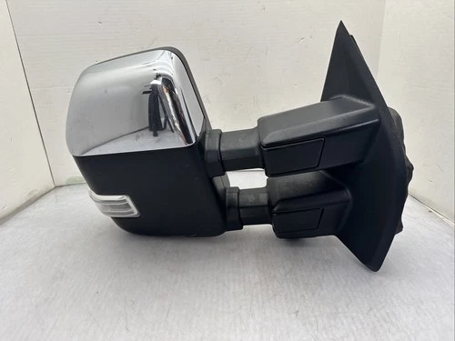 2017-2022 Ford F250 F350 Mirror Right Passenger OEM Blind Spot Camera Chrome