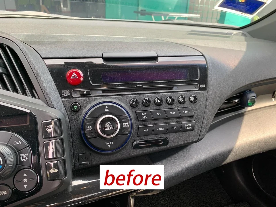 Radio 64G para Honda CRZ CR-Z 2010-2016 CarPlay Android 14 estéreo FM+CAM BT Foto 3 de 4