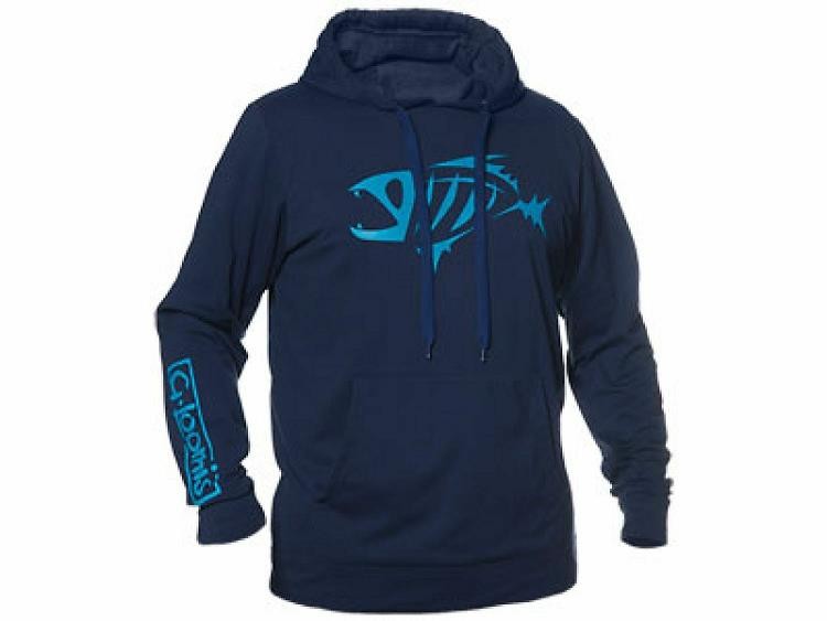 Толстовка G-Loomis GLM Stormcast Hoodie Gr XXL Темно-синий пуловер с капюшоном надеваемый поверх 13090₽