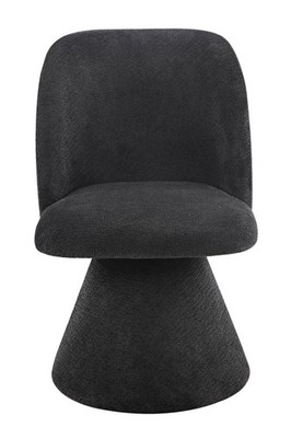 Sessel BARI II S, 2er Set, mit Webstoff-Bezug, drehbar, Farbe anthrazit