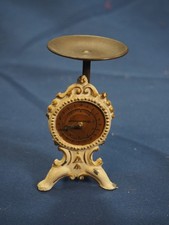 Antike Puppenstuben-Waage um 1900 &ndash; &bdquo;Wirtschafts-Waage&ldquo; &ndash; Funktionst&uuml;chtig