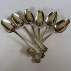 Gorham Etruscan 1913 Sterling TEASPOONS SET OF 6 Diamond T No Monogram Free Ship