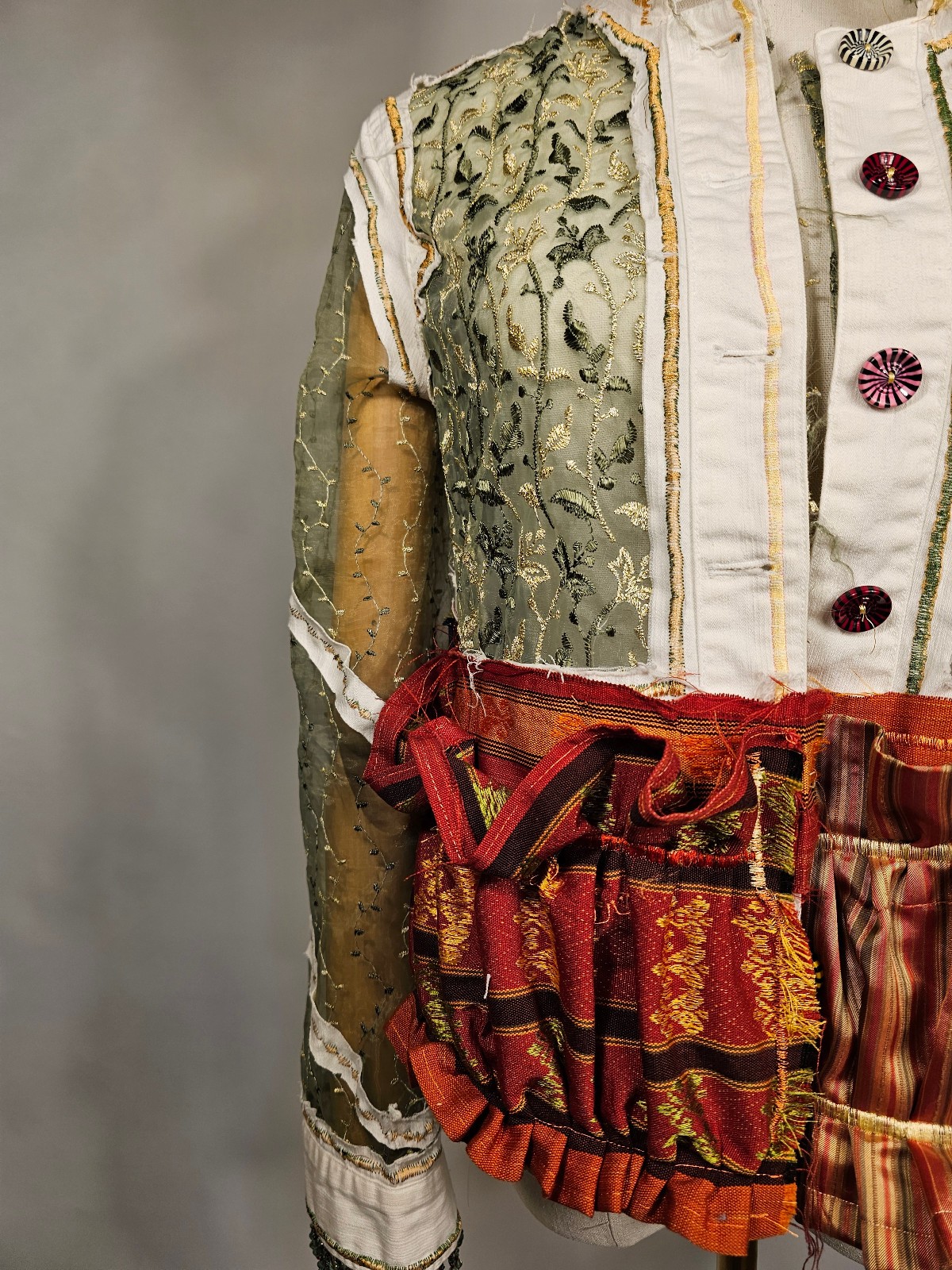 "Anna Wintour" Boho jacket. One of a kind. Che21. Handmade. image 2