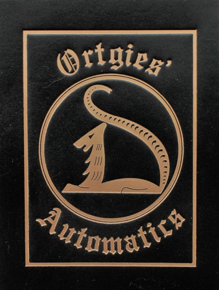 PISTOL GUN PRESENTATION CUSTOM DISPLAY CASE LABEL for ORTGIES D-Cat 6 ...