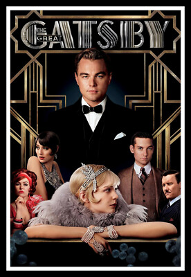 The Great Gatsby Movie Poster Print & Unframed Canvas Prints | eBay