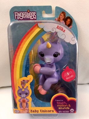 fingerlings baby unicorn alika