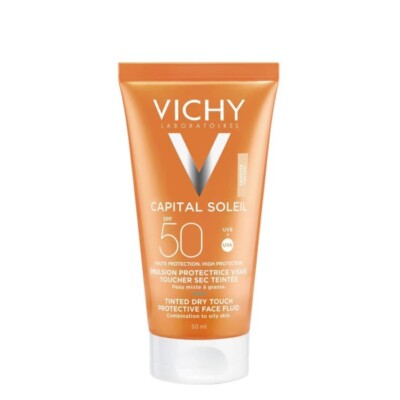 Vichy Capital Soleil BB Emulsion Tinted Dry Touch Face Fluid SPF50 50ml