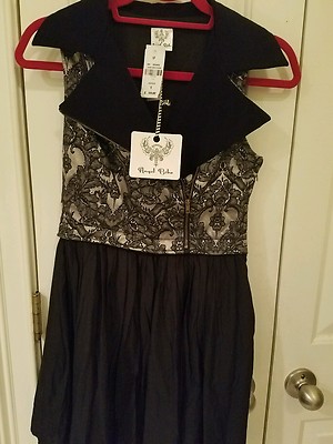 princess polly baby blue dress Black boohoo Plus Gold Button Bardot Skater Dress