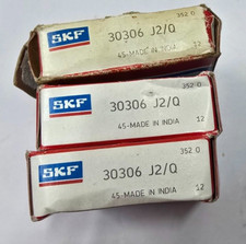 30306 J2/Q Taper Roller Bearing 30x72x20.75MM NEW SKF INDIA 30306Q LOT OF 3pc