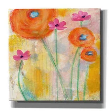 Epic Graffiti "With The Breeze" by Linda Woods, Giclee Canvas Wall Art