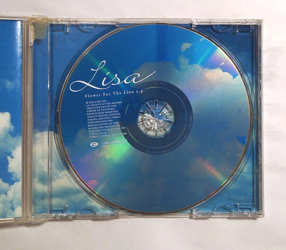 Lisa – Flower For The Lion E.P. (Peace In Love) RZCD-45088 JAPAN CD, EP OBI Foto 2 de 3