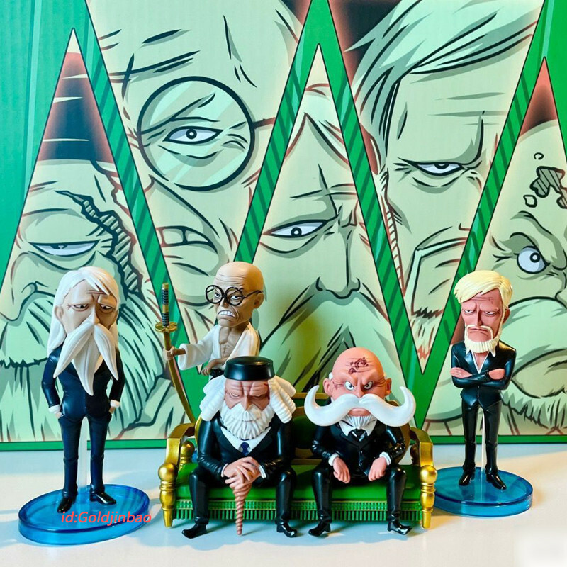 YZ Studio One Piece Gorosei Resin Model Painted Statue Full Set In