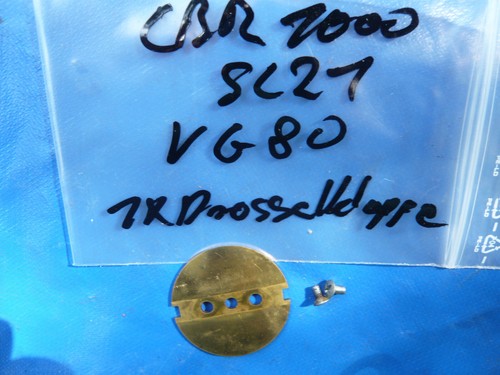 Honda CBR 1000 F SC21 Vergaser Typ VG 80 A  1x Drosselklappe Valve Throttle