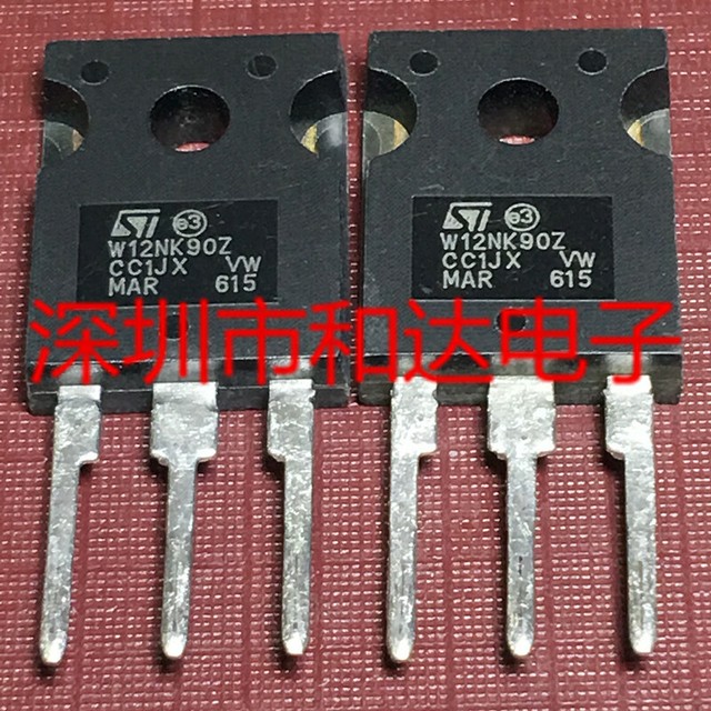 5 x W12NK90Z STW12NK90Z N-CHANNEL Power MOSFET TO-247 | eBay
