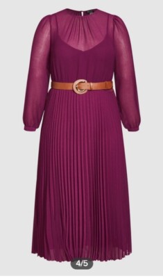 city chic love pleat dress City Chic Plus Size Dress Love Pleat Jade at Amazon Women's Clothing store