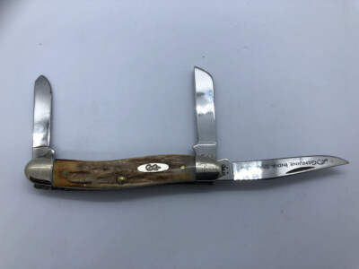 2006 Case XX 1st Run 5318 SS Genuine India Stag Stockman 2006 Case XX 1st Run 5318 SS Genuine India Stag Stockman