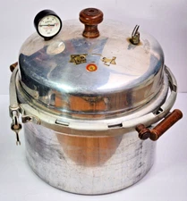 BURPEE Aristocrat Pressure Cooker Vintage Canner Can Sealer with Rack