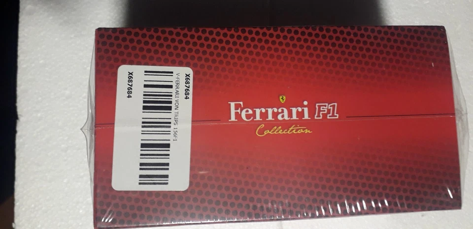 ATLAS 1/43 F1 FERRARI 156 VON TRIPS nuovo SCATOLA SIGILLATA RARO - Immagine 2 di 2