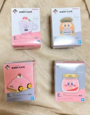 Ichiban Kuji 2025 Kirby cafe of the Stars E Prize Figure Magnet Collection set