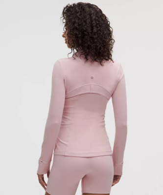 LULULEMON DEFINE JACKET NULU~PINK HAZE~ROSE GOLD ZIPPER~0-2 4 6 8