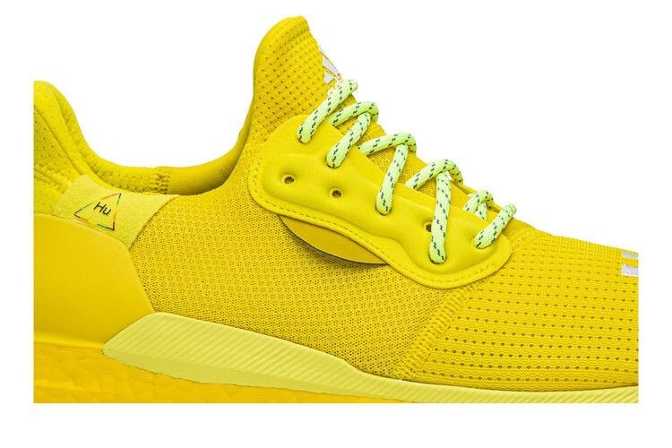 Size 11.5 - Pharrell x adidas Solar Hu Glide Bright Yellow for