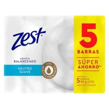 3 Packs ZEST NEUTRO BAR SOAP 90 G PRODUCT OF MEXICO