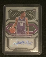 2020-21 Panini Prizm Rookie Penmanship #23 Robert Woodard II