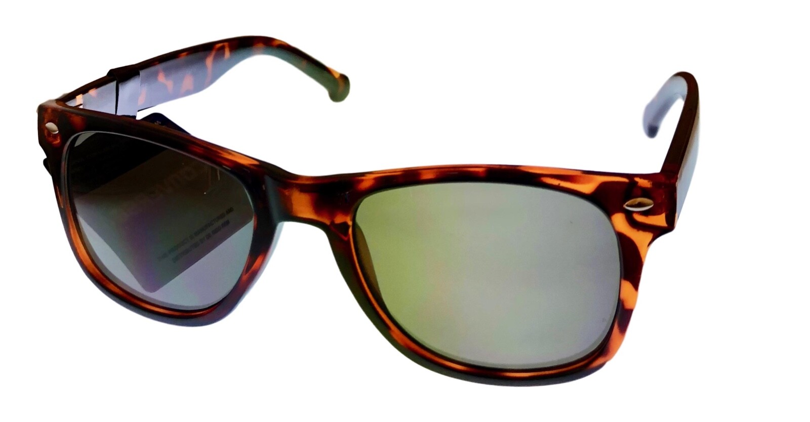 Converse Tortoise Mens Sunglass Square Plastic, Smoke Lens H060