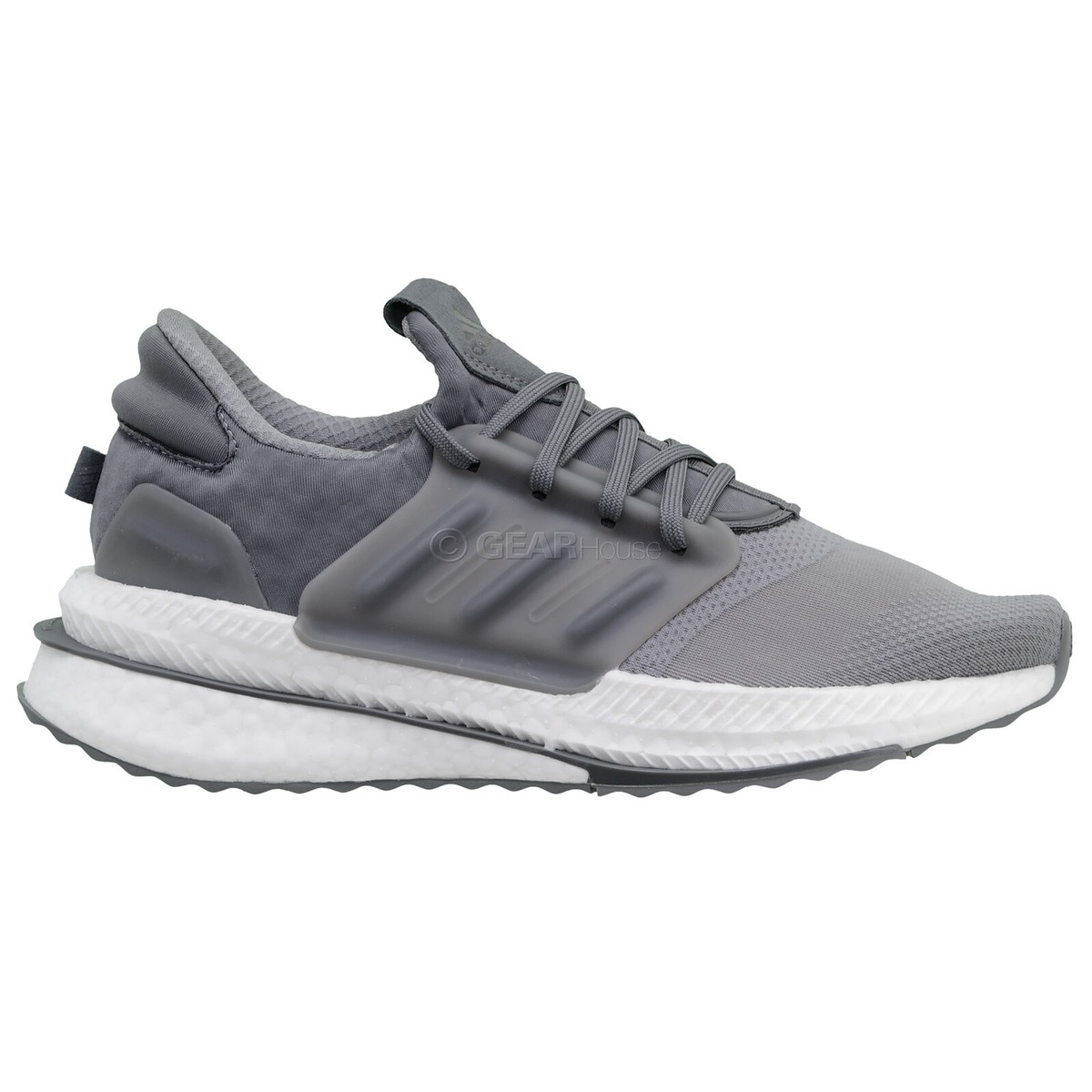 adidas X_PLRBOOST Mens Athletic Shoes Boost, Gray, Pick Size
