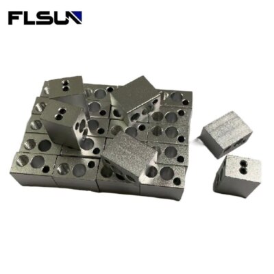 5PCS 3D Printer FLSUN SR Aluminum Heating Block Hotend Extruder Parts